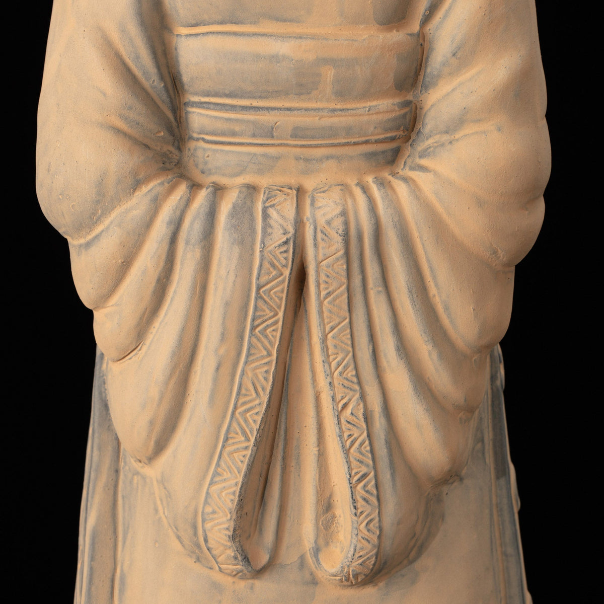 45CM Emperor - CLAYARMY - Experience the grandeur from a different angle with a unique perspective of the 45CM Emperor Qin Terracotta Warrior.