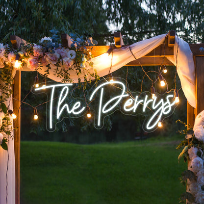 Custom 1-Line LED Neon Sign - Personalized Single Row Statement Wall Light