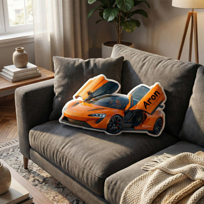 Personalisiertes Autokissen mit Namen – Einzigartiges Plüschgeschenk