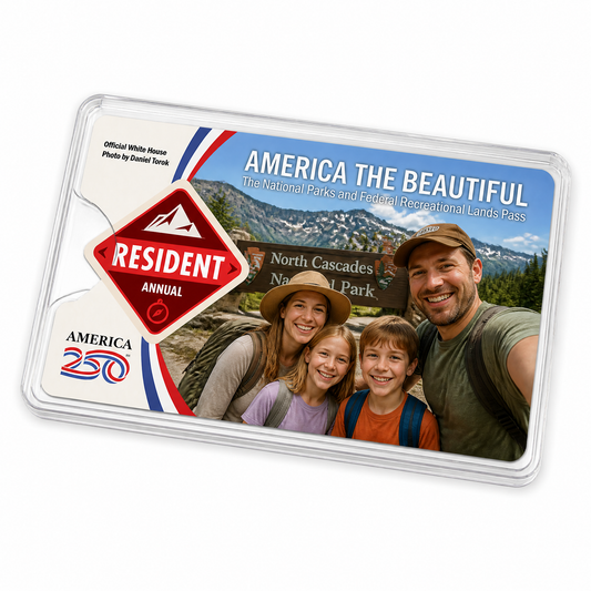 Custom National Parks Pass Holder: 2026 Protective Card Sleeve
