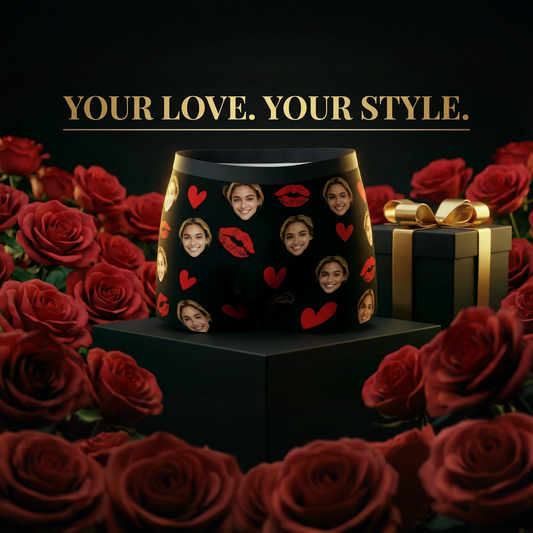 Custom Photo This Belongs To Me Sweetheart - Funny Personalized Custom Boxer Briefs, Men's Boxers - Birthday Gift For Boyfriend, Husband, Anniversary