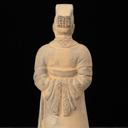 15CM Emperor - CLAYARMY -Majestic aura of Clayarmy's 15CM Emperor Qin Terracotta Warrior, a testament to historical craftsmanship.