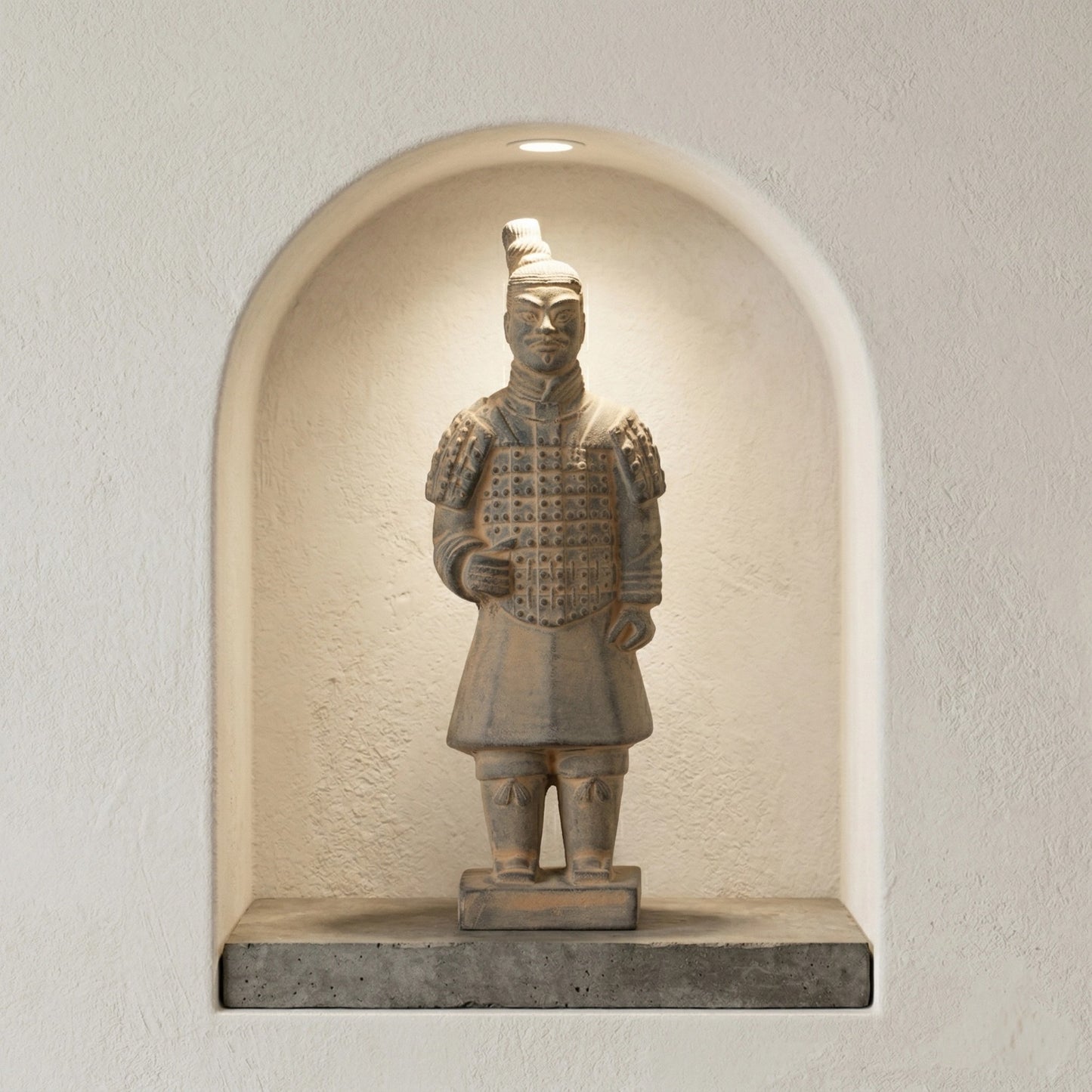 15CM Soldier - CLAYARMY-15CM Terracotta Soldier Front View