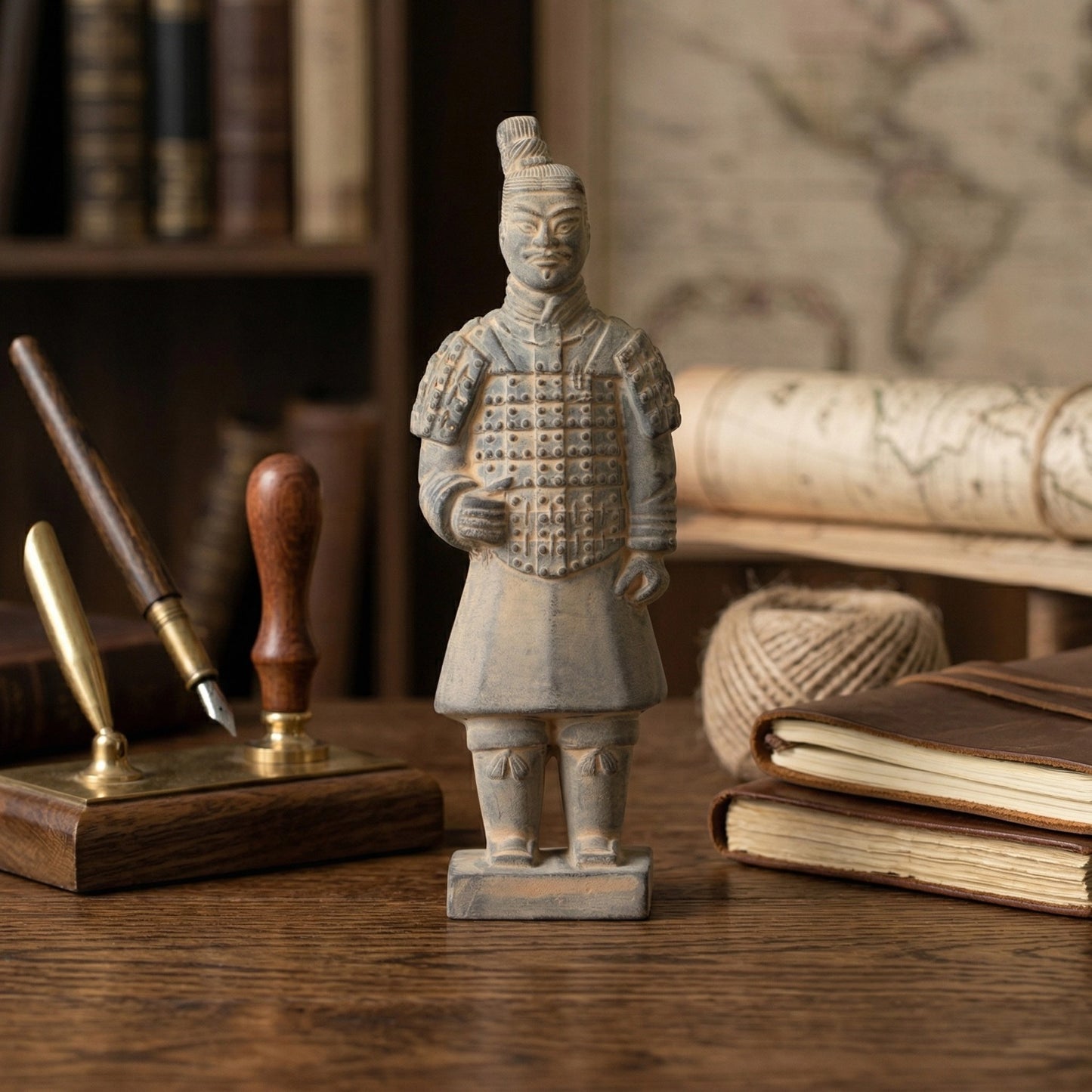 15CM Soldier - CLAYARMY-15CM Terracotta Soldier Front View