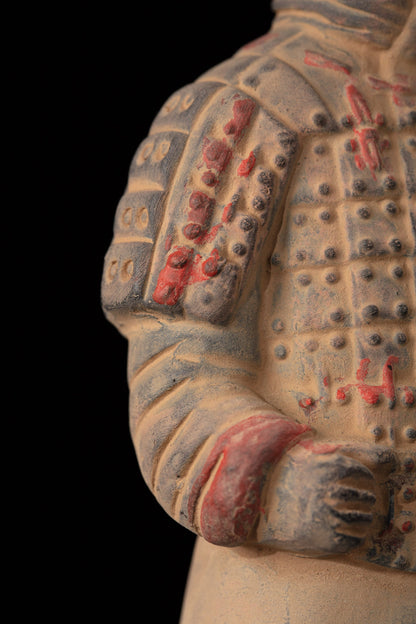 20CM Painted Soldier - CLAYARMY-20CM Painted Soldier Figurine Close-up