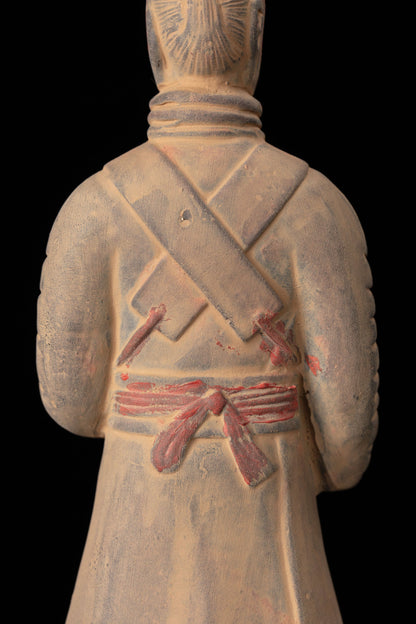 20CM Painted Officier - CLAYARMY-Side angle showcasing the dynamic and colorful features of the 20CM Painted Officer.