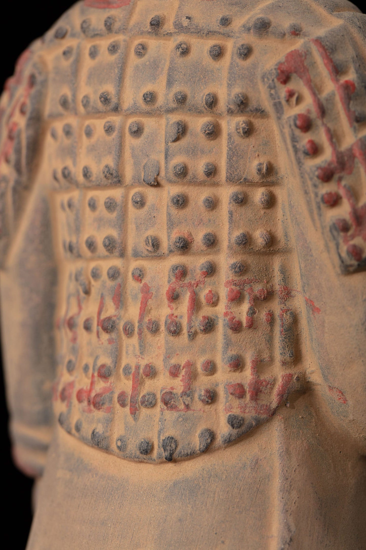 20CM Painted Soldier - CLAYARMY-20CM Painted Soldier Figurine Close-up