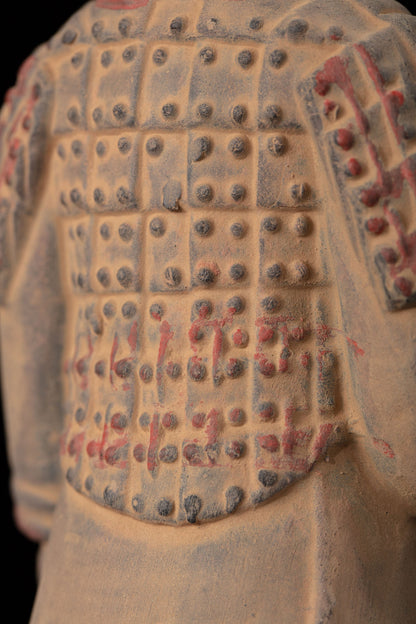 20CM Painted Soldier - CLAYARMY-20CM Painted Soldier Figurine Close-up