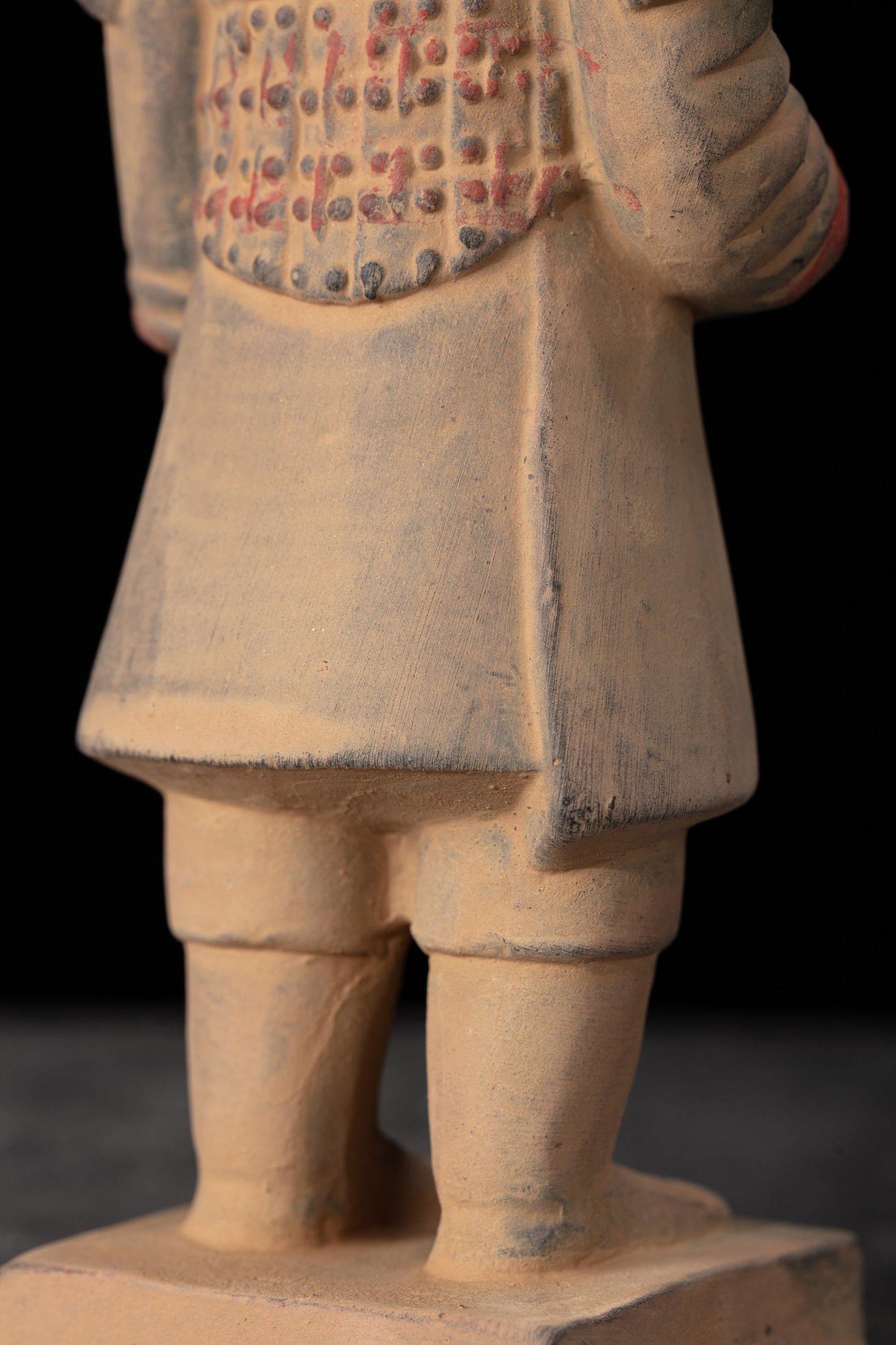 20CM Painted Soldier - CLAYARMY-20CM Painted Soldier Figurine Close-up