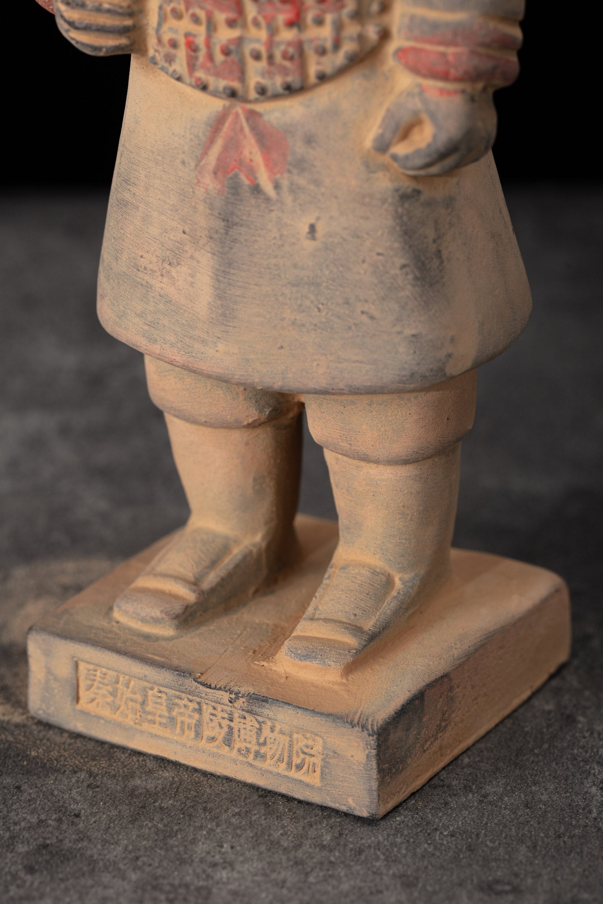 20CM Painted Soldier - CLAYARMY-20CM Painted Soldier Figurine Close-up