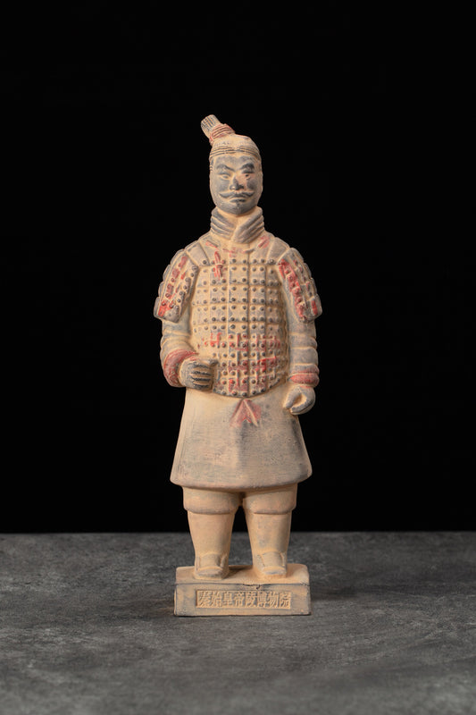 20CM Painted Soldier - CLAYARMY-20CM Painted Soldier Front View