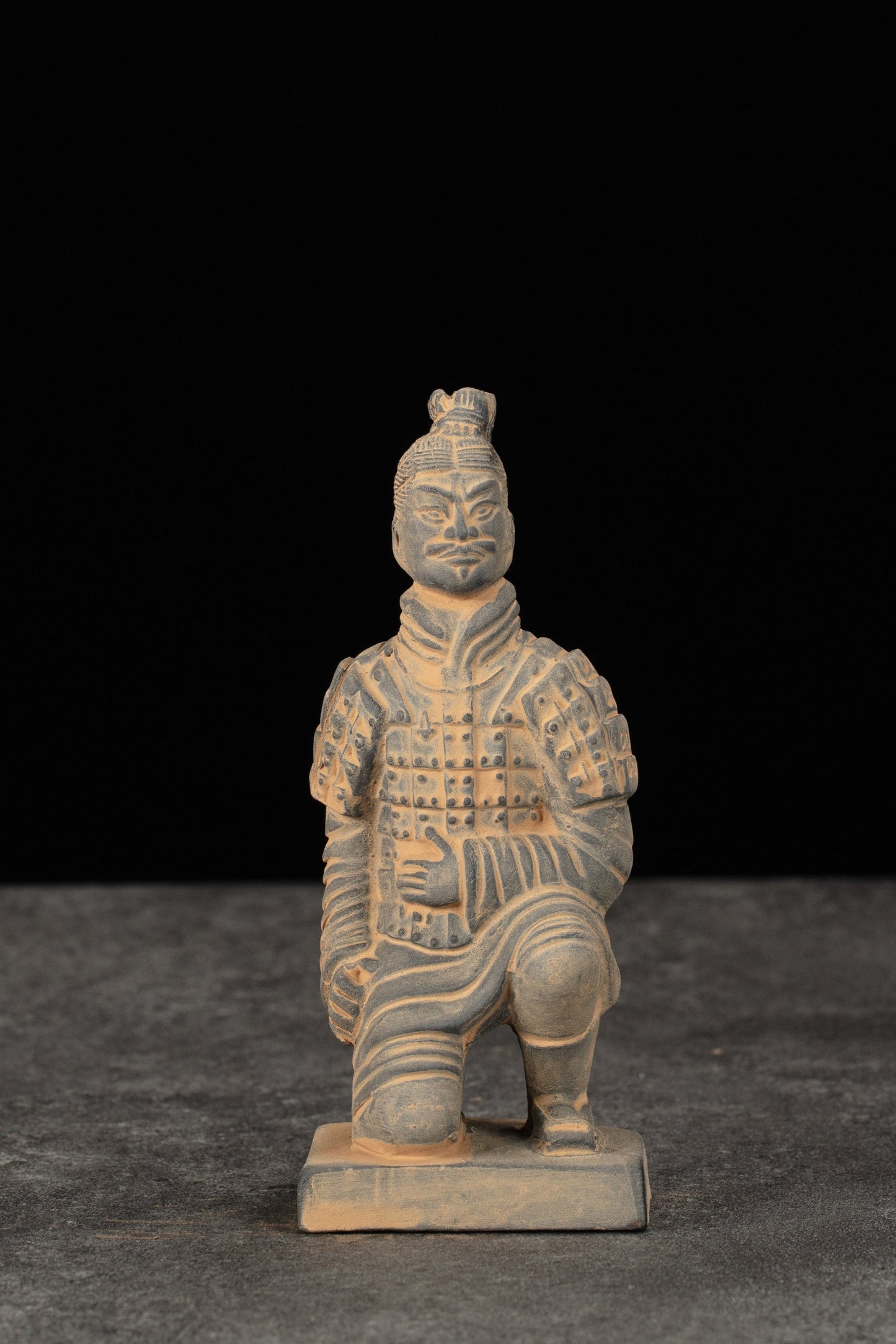 15CM Kneeling Archer - CLAYARMY-15CM Kneeling Archer Replica - Compact Marvel in Terracotta Soldiers Collection