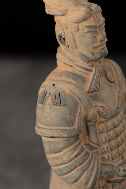 15CM General - CLAYARMY-Warrior's Gaze: Gaze into the warrior's eyes in this 15CM General figurine, capturing a fierce and determined look befitting a high-ranking military official.
