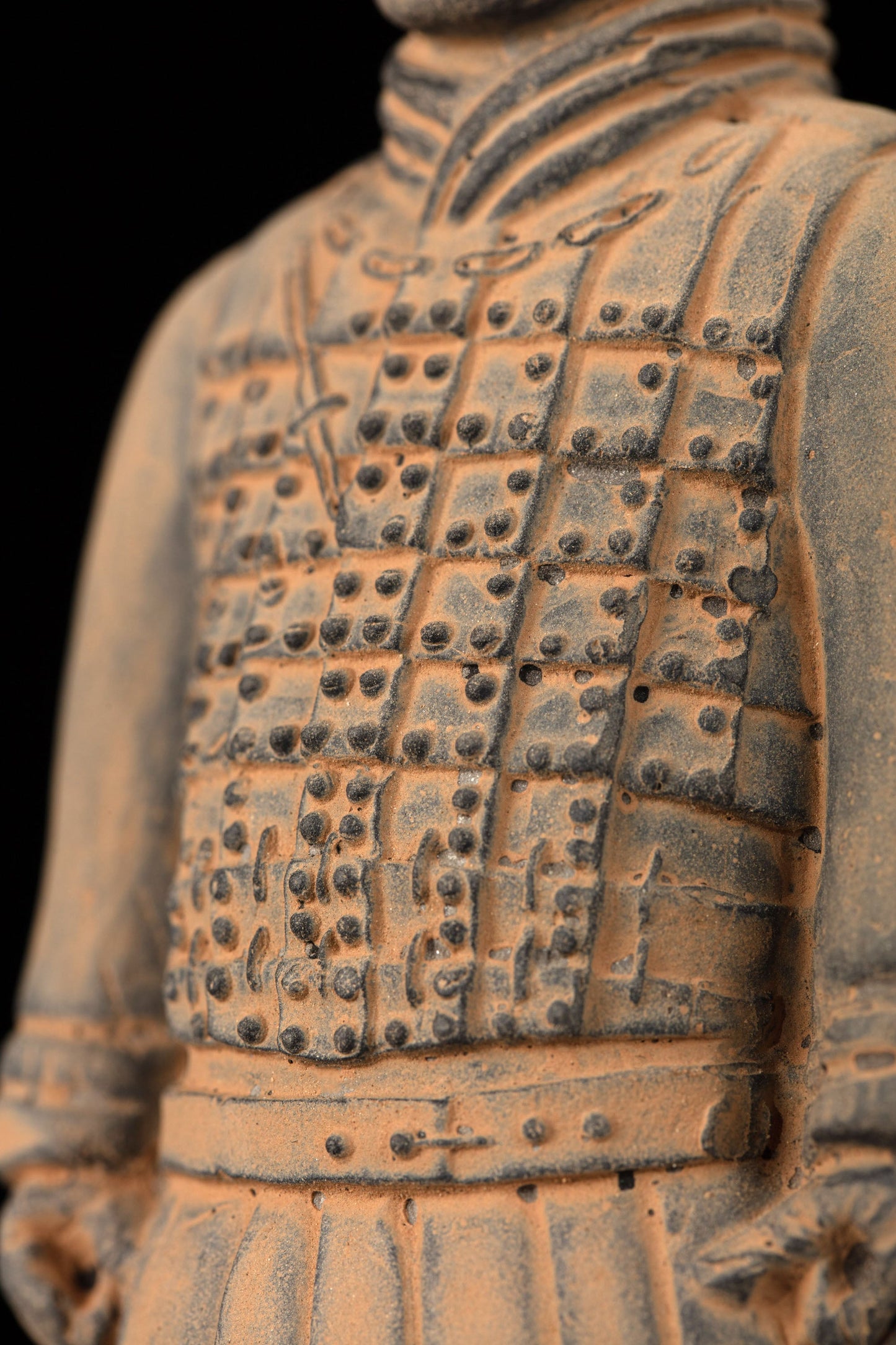 15CM Cavalryman - CLAYARMY-Zoomed-in shot showcasing the handcrafted details of the 15CM Cavalryman's weaponry and accessories.