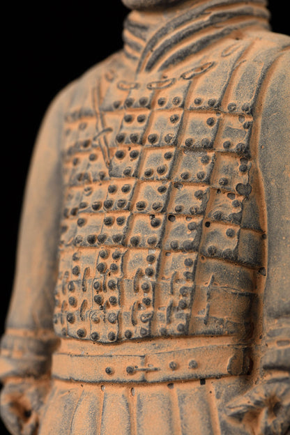 15CM Cavalryman - CLAYARMY-Zoomed-in shot showcasing the handcrafted details of the 15CM Cavalryman's weaponry and accessories.