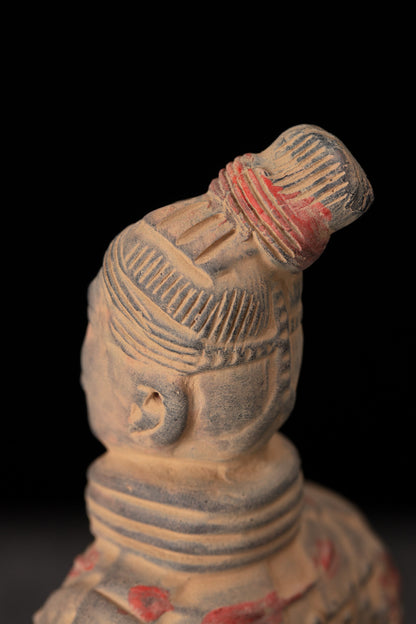 20CM Painted Soldier - CLAYARMY-20CM Painted Soldier Figurine Close-up