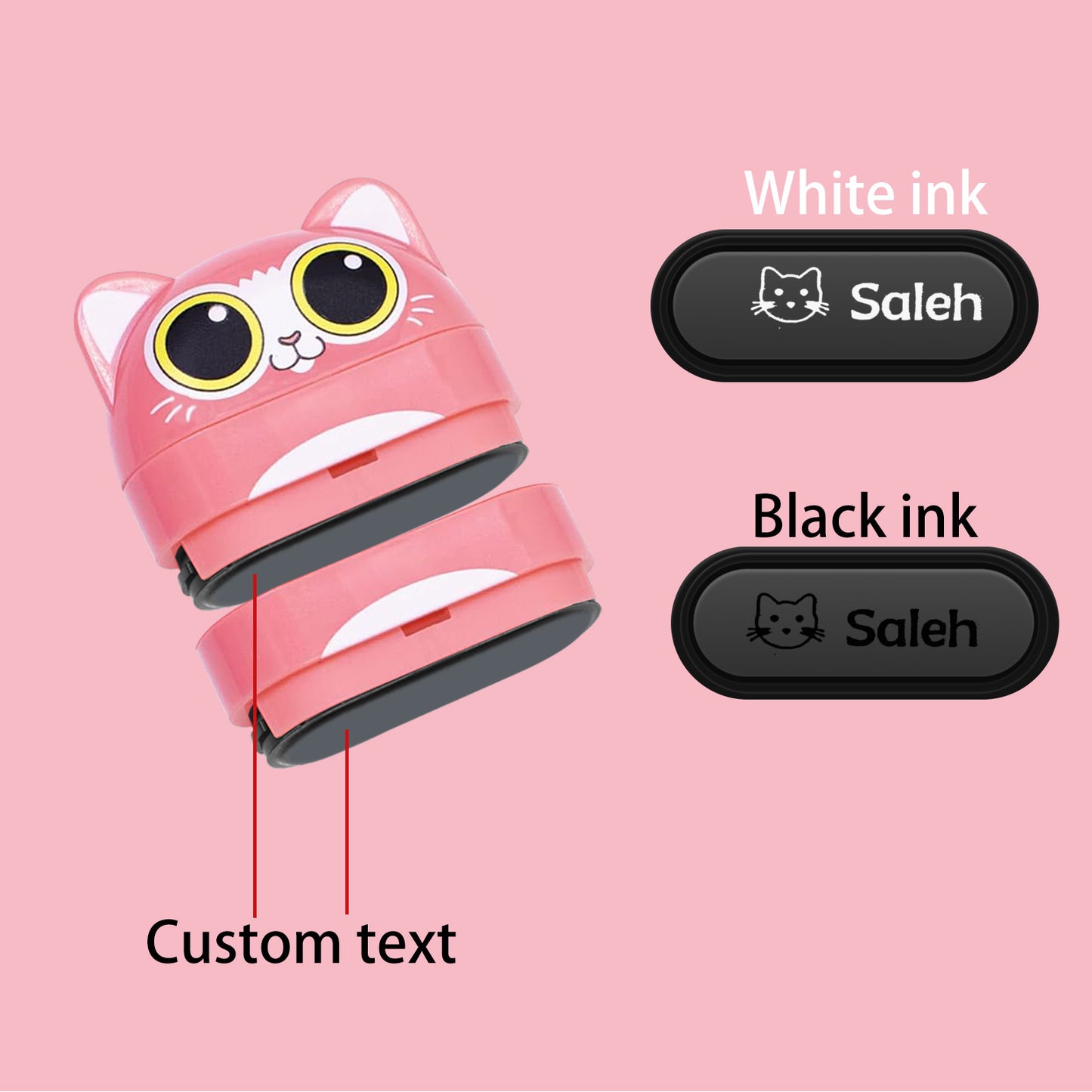 Custom Name Stamp - Adorable Owl & Friends Kids' Clothing Marker