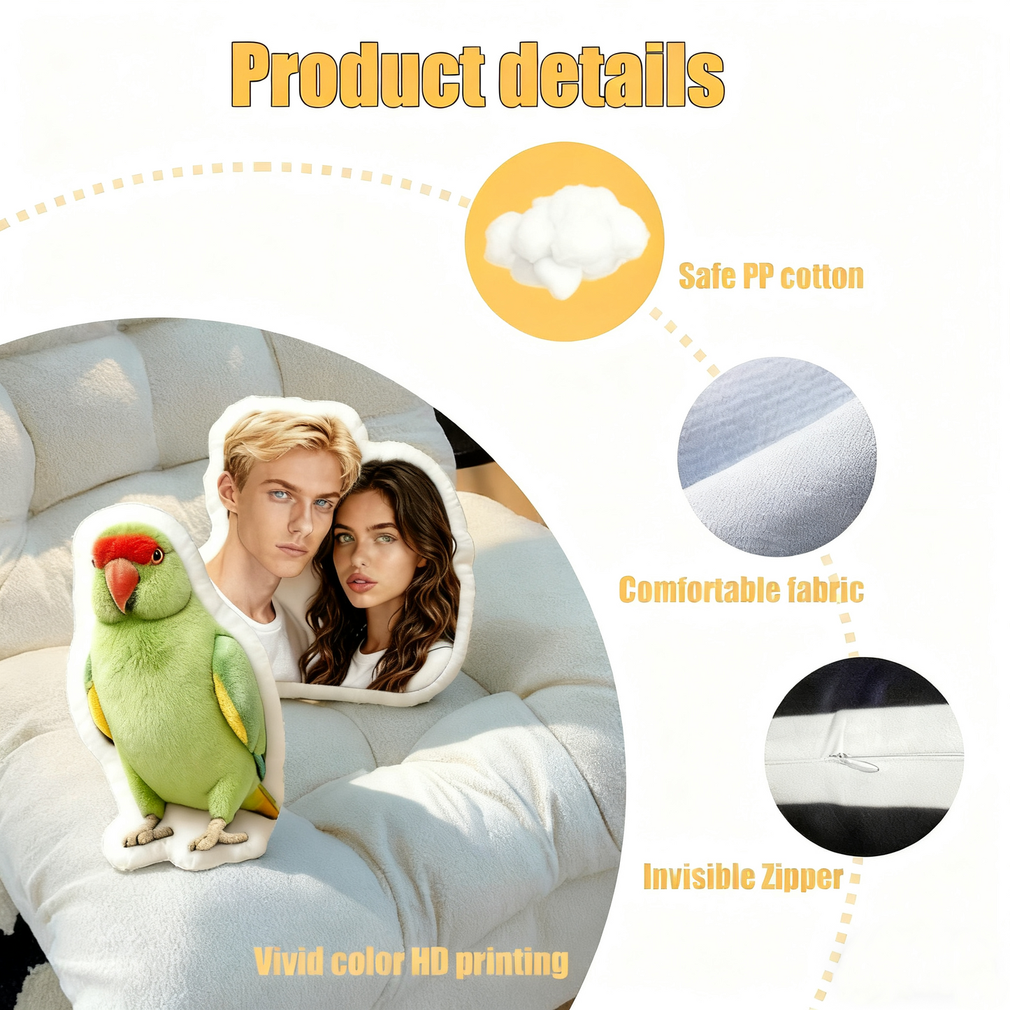 Custom Photo Pillow - Turn Your Favorite Memory Into a Huggable Keepsake