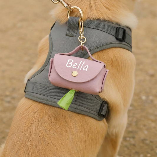 Individueller Hundekotbeutelspender für die Leine