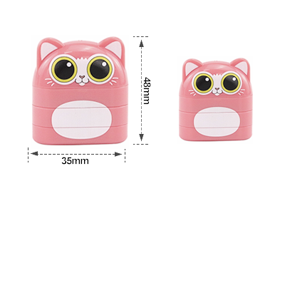 Custom Name Stamp - Adorable Owl & Friends Kids' Clothing Marker