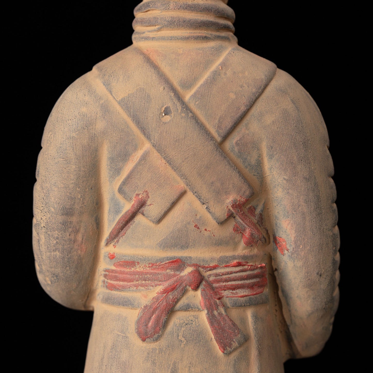 20CM Painted Officier - CLAYARMY-Side angle showcasing the dynamic and colorful features of the 20CM Painted Officer.