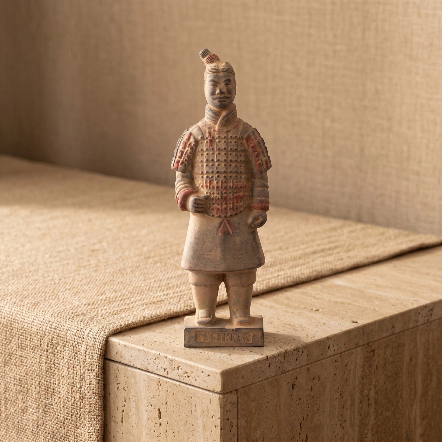 20CM Painted Soldier - CLAYARMY-20CM Painted Soldier Figurine Close-up