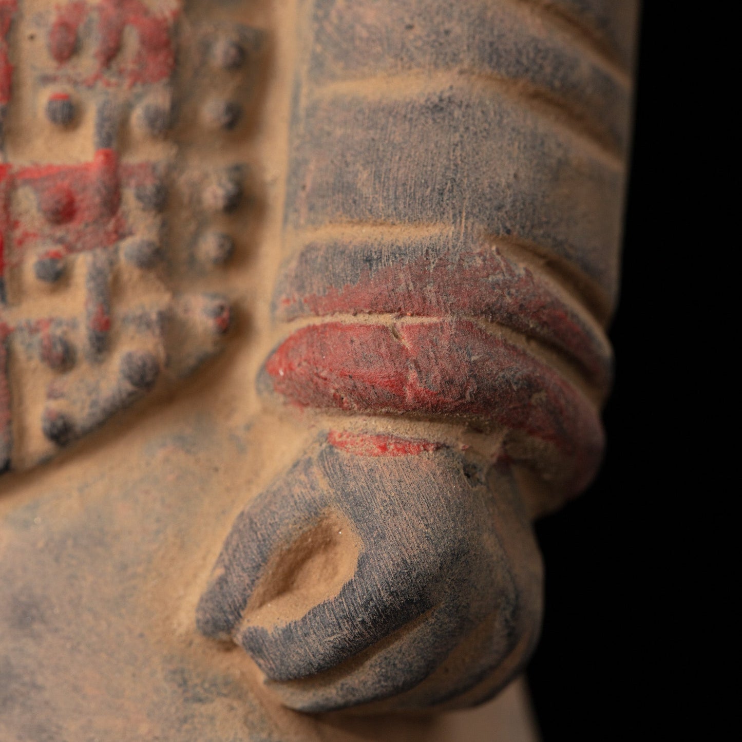 20CM Painted Soldier - CLAYARMY-20CM Painted Soldier Figurine Close-up