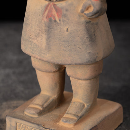 20CM Painted Soldier - CLAYARMY-20CM Painted Soldier Figurine Close-up