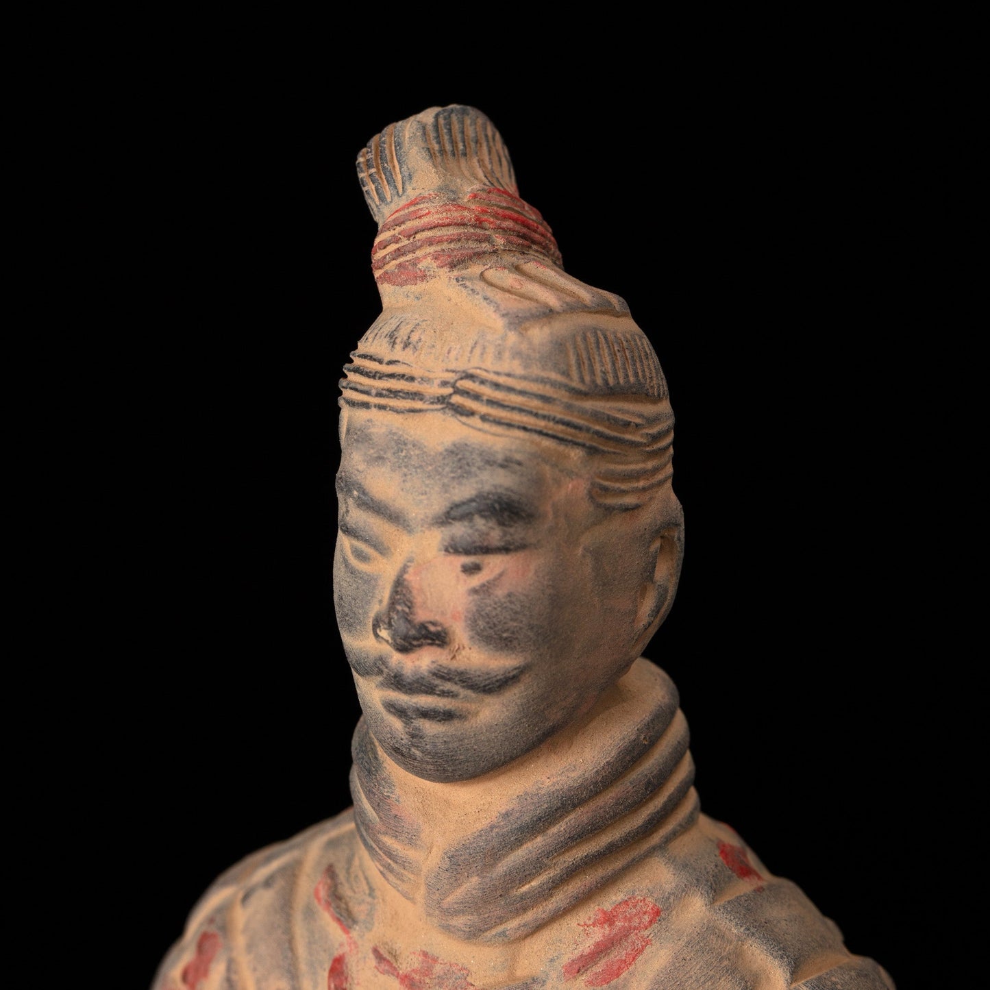 20CM Painted Soldier - CLAYARMY-20CM Painted Soldier Figurine Close-up