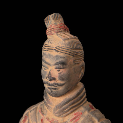 20CM Painted Soldier - CLAYARMY-20CM Painted Soldier Figurine Close-up
