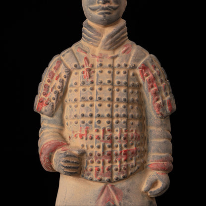 20CM Painted Soldier - CLAYARMY-20CM Painted Soldier Figurine Close-up