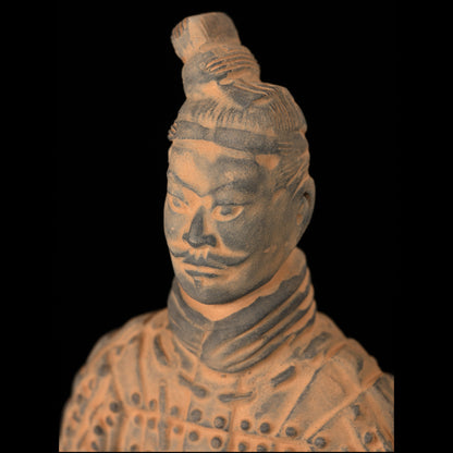 20CM Soldier - CLAYARMY-20CM Terracotta Soldier Figurine Close-up