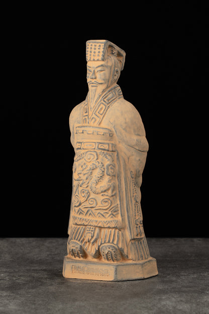 20CM Emperor - CLAYARMY -Overview of Clayarmy's 20CM Emperor Qin Terracotta Warrior, a symbol of ancient Chinese military prowess.