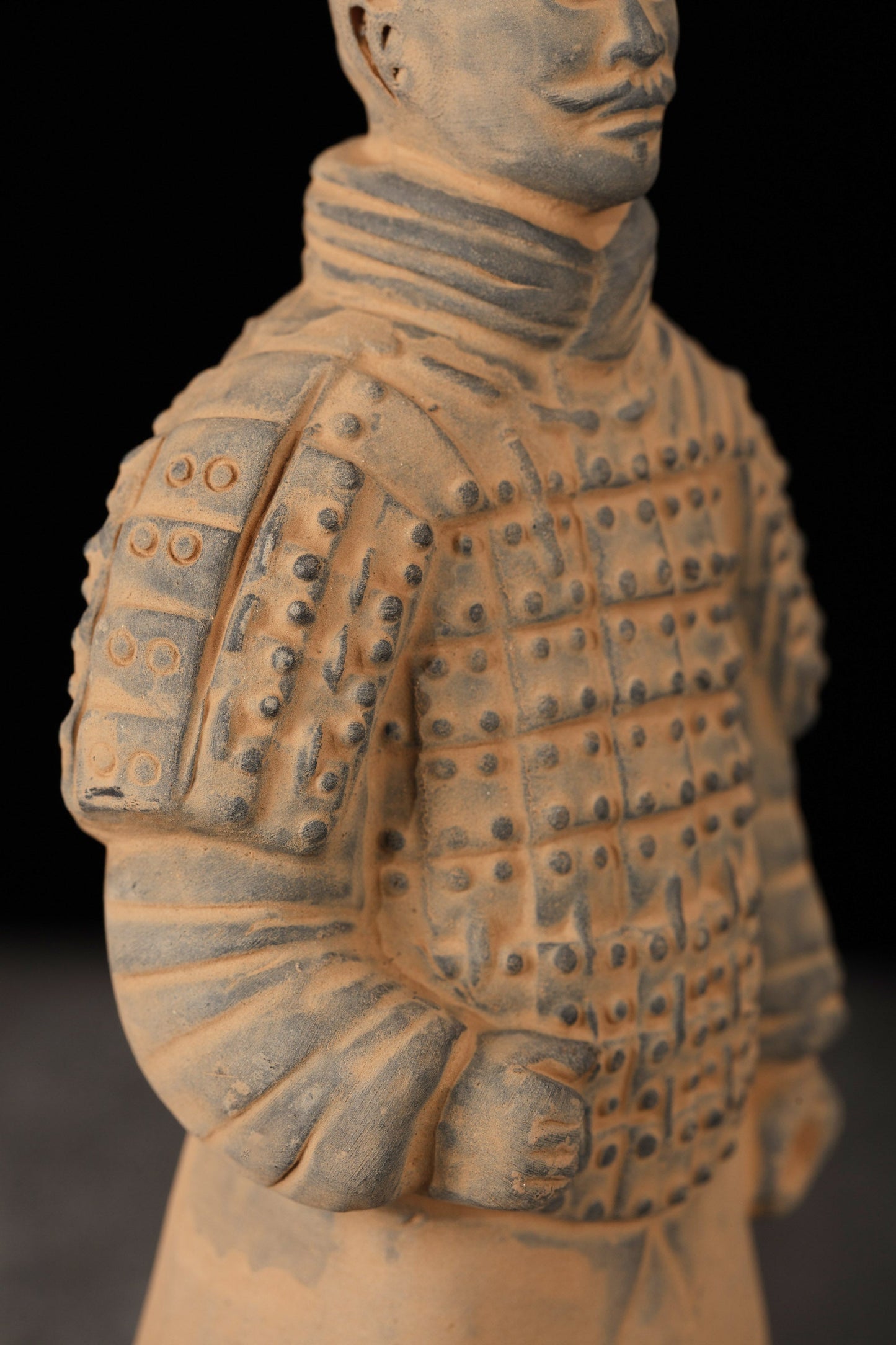 20CM Soldier - CLAYARMY-20CM Terracotta Soldier Figurine Close-up