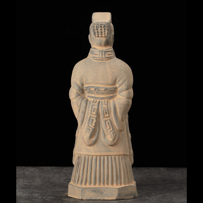 25CM Emperor - CLAYARMY -Midsize representation of Clayarmy's 25CM Emperor Qin Terracotta Warrior, a blend of historical significance and exquisite craftsmanship.