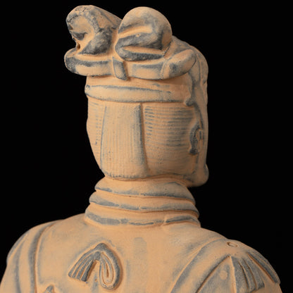 25CM General - CLAYARMY-Authentic Military Garb: Detailed view of the 25CM General's military garb, featuring authentic sculpting that honors historical accuracy.