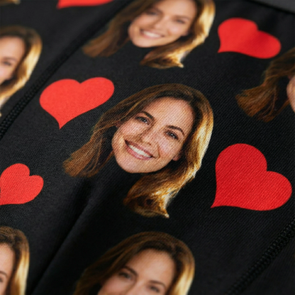 Custom Photo This Belongs To Me Sweetheart - Funny Personalized Custom Boxer Briefs, Men's Boxers - Birthday Gift For Boyfriend, Husband, Anniversary