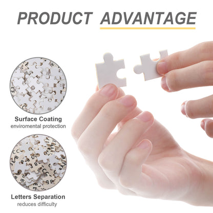 Custom Wooden Jigsaw Puzzle - Personalized Photo Puzzle with Your Memory