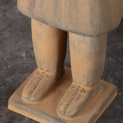 35CM Cavalryman - CLAYARMY-Side-by-side comparison showcasing the 35CM Cavalryman replica from various angles, emphasizing the historical accuracy of the knee-length jacket and leather boots.