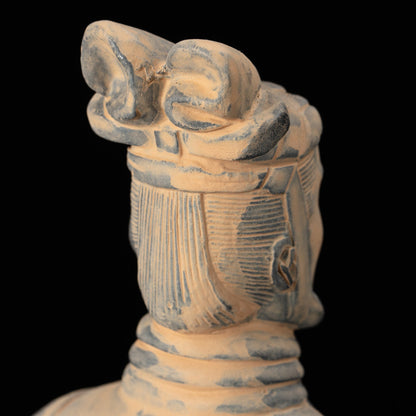 35CM General - CLAYARMY-Dynamic Command Gesture: Dynamic view of the 35CM Terracotta Army General, capturing a dynamic command gesture that adds movement and energy to the figurine.