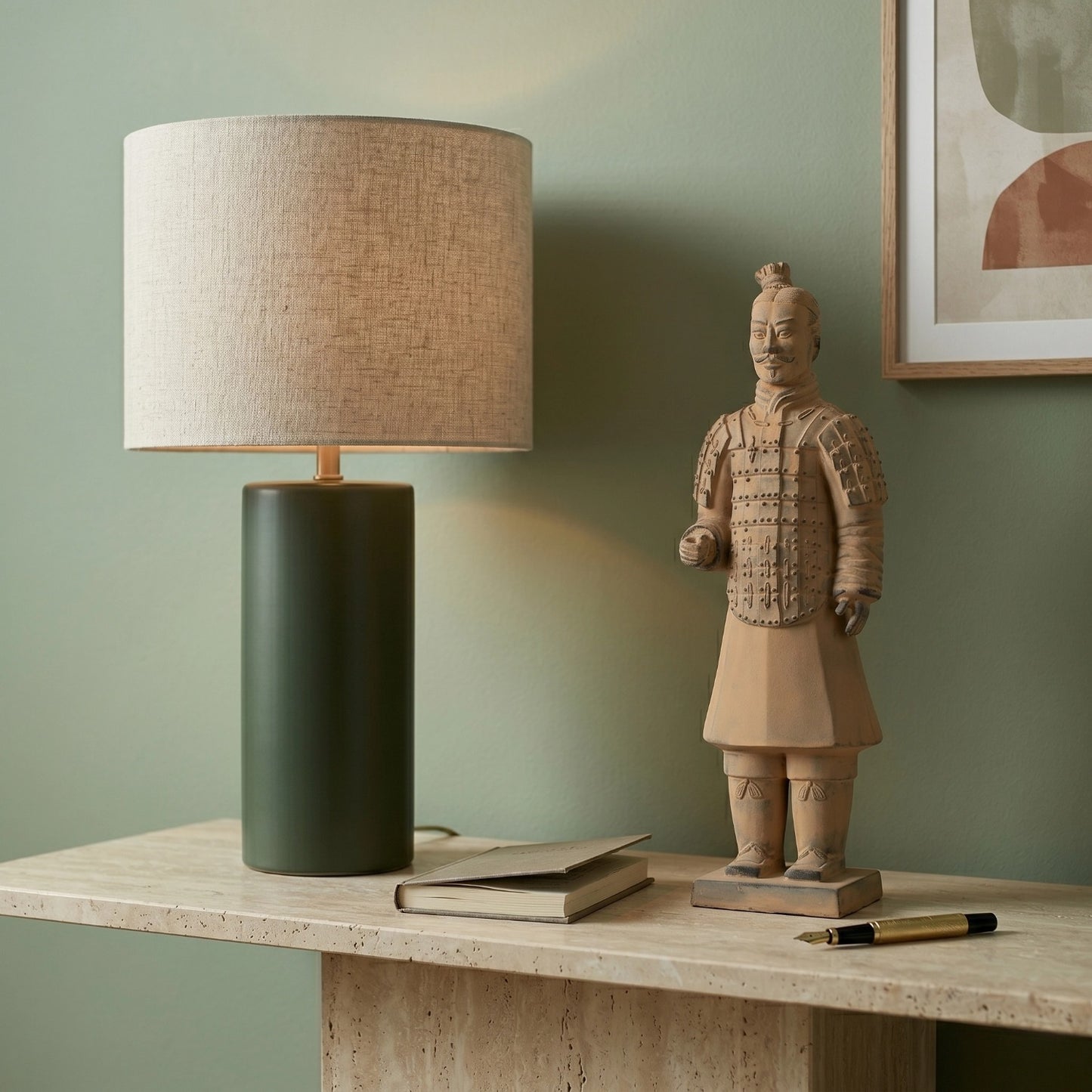 35CM Soldier - CLAYARMY-35CM Terracotta Soldier Figurine Close-up