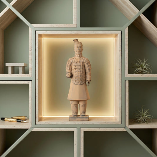 35CM Soldier - CLAYARMY-35CM Terracotta Soldier Figurine Close-up