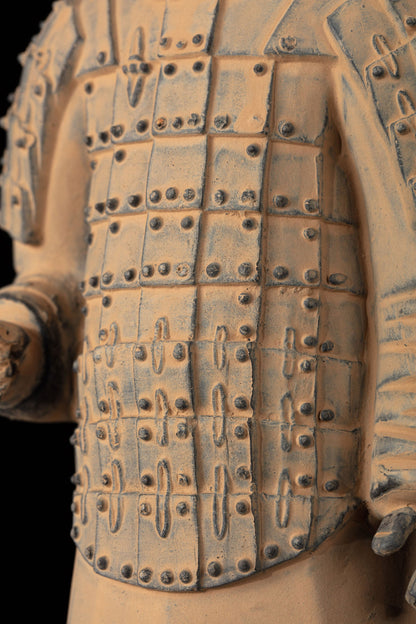 35CM Soldier - CLAYARMY-35CM Terracotta Soldier Figurine Close-up