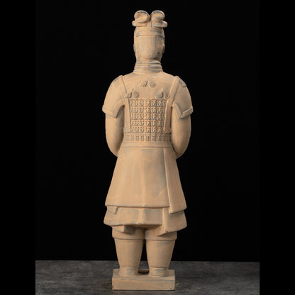 45CM General - CLAYARMY-Dynamic Military Authority: Experience the dynamic military authority of the 45CM Terracotta Army General, embodying the essence of a leader in strategic movement.