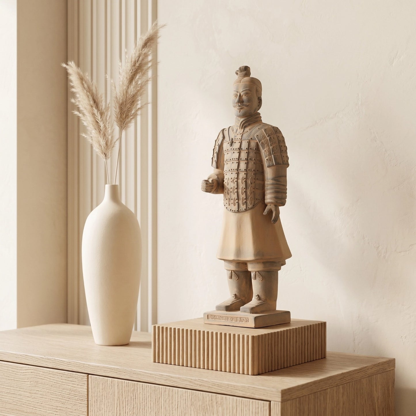 45CM Soldier - CLAYARMY-45CM Terracotta Soldier Figurine Close-up