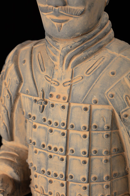 45CM Soldier - CLAYARMY-45CM Terracotta Soldier Figurine Close-up