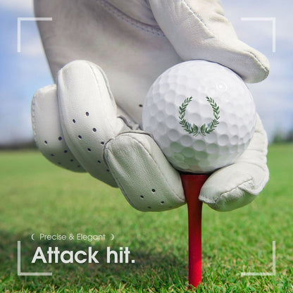 Custom Golf Ball - Personalized Pattern & Name Print Gift for Golfers