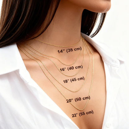 Custom Elegant Cursive Name Necklace