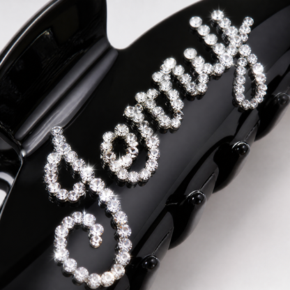 Personalized Rhinestone Name Hair Claw