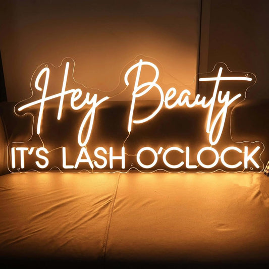 Custom 2-Line LED Neon Sign - Personalized Duo Row Wall Neon